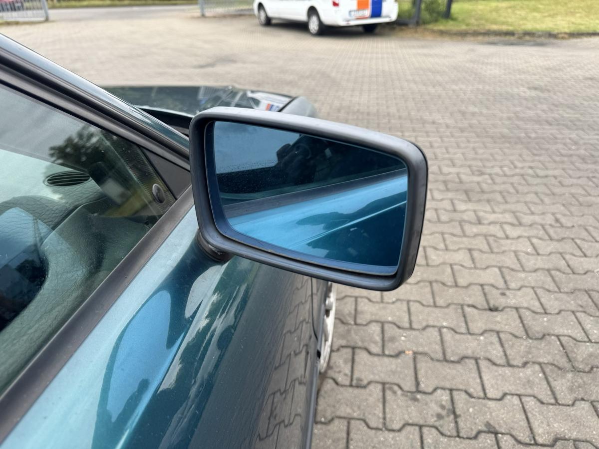 Audi 80B4 original Au&szlig;enspiegel rechts elektrisch verstellbar LZ6P Gomera Gr&uuml;nmet. Bj.1993